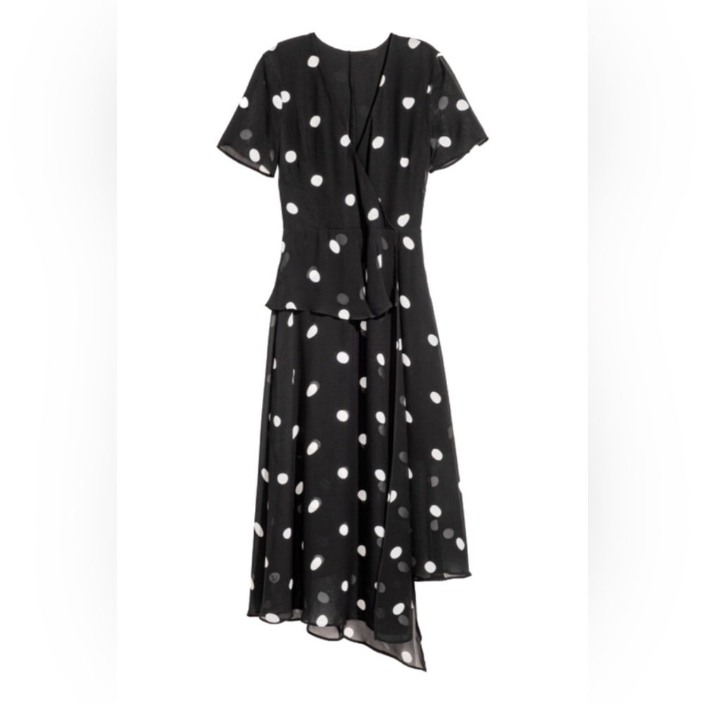H&M | NWOT Polkadot Midi Dress